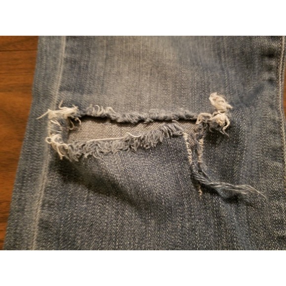 Agolde Sophie Jeans Women's Size 27 Distressed Skinny Denim Medium Wash Cannas - Picture 6 of 8